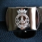 Custom engraved web belt buckle