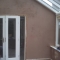 plastered wall/ riegate