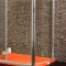 Shower tray in 2012's latest colour 'Tangerine' by Colour Trays.