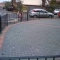 Block paviour seating area