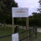 Timber Post and Aluminium Composite Printed Sign