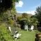 Relax in the lovely walled garden