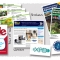 Sample of our work, website design, brochures, point of sale and branding