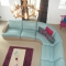 A view from the mezzanine in a converted Victorian chapel