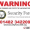 securityforce boarding sign