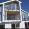 Stainless steel and glass balconies