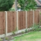 fencing with concrete posts