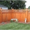 wooden fencing