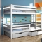 Angela Bunk Bed White Colour