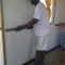 Plasterboarding the walls