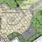 Detail of a garden plan