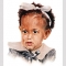 Pencil Portrait of a Little Girl