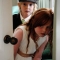 Children caught trying to sneak at the bride