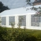 Side view of a 6m Span Marquee