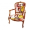 Re-upholstery of an old and split chair.