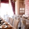 Restaurant set up for a Wedding Reception