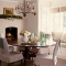 T10 Pedestal Dining Table Room Setting