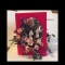 Floral arrangement birthday card