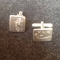 Foot print cuff links