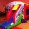  soldiers bouncy castle with slide