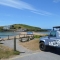 Our Land Rover Defender, the Ice Warrior, poses for our 2012 calendar