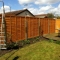 Rear Fencing Before