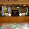 Stage setup for LARGE PARTY