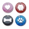 Glitter Pet Tags from Tag Makers
