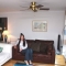 A happy customer with her Hunter Seville ceiling fan.