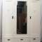 antique painted wardrobe