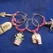 cute wine glass charms made to order