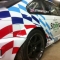 PFDesign getting the BMW touring car noticed out on the track.