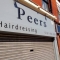 Peers hairdressing, Standard Vinyl on Fascia