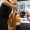 Preparing the scalp for hair extensions