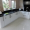 Kitchen worktops supplied along with doors and handles and lighting
