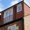 This is a picture of a rear box style dormer loft conversion we built in surryquies in south london.
