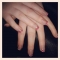 Spotty nail extension tips