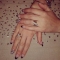 nail extensions with nail art tips