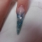 first scuplted nail