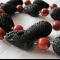Bamboo Coral and Lava Stone Necklace