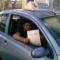 Hafiz Imran outside Nelson Test Centre