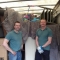 Staff picture in half loaded lorry