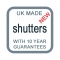 Lifestyle Shutters supply UK Made Shutters with a 3 week lead time and a 10 year guarantee