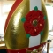 Carved Mahogany Bishops Mitre Oil Gilded and Decorated