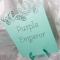 Table Sign from Butterflies collection