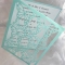 Tentfold Invitation from Butterflies collection