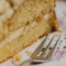 Caramelised pear and hazelnut cake
