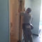 Door and frame