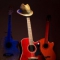 Acoustic guitar taught