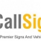 1st Call Signage